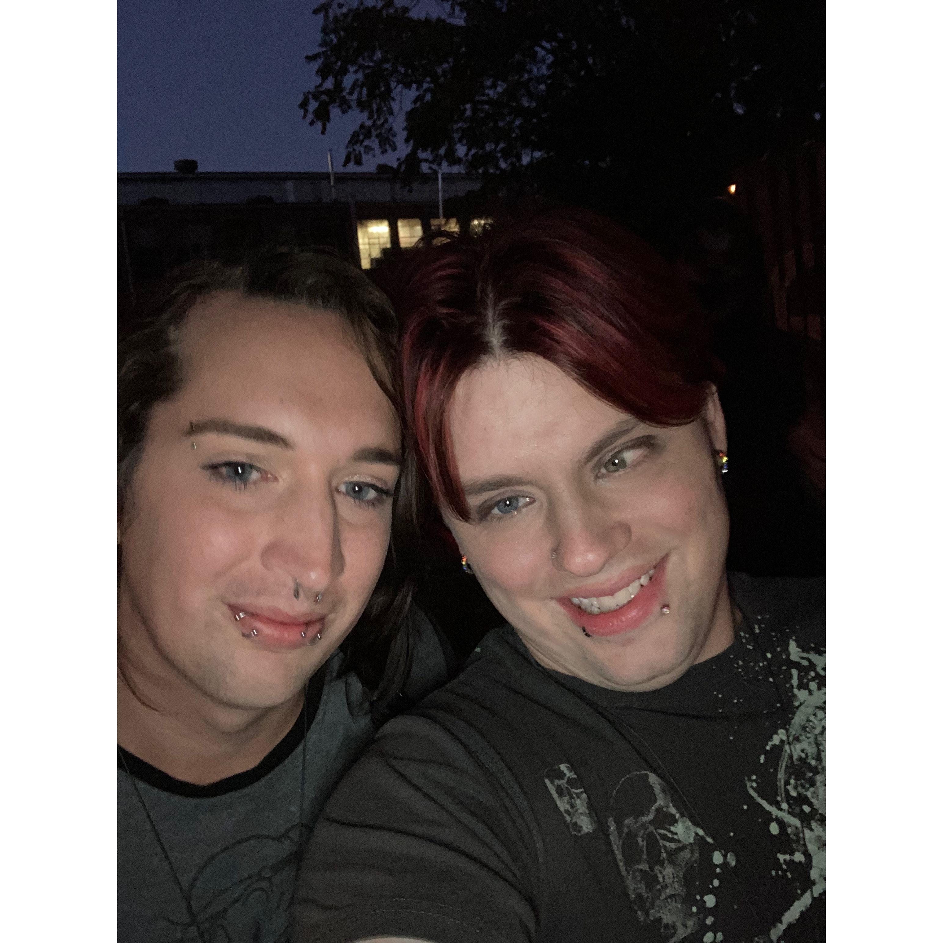 A night out at Terror Manor back in October 2021.