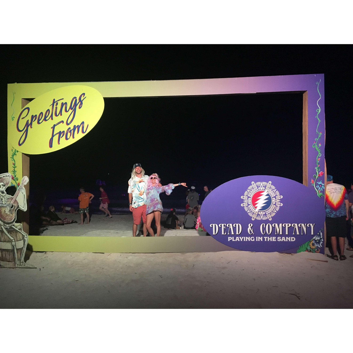 Dead & Co, Playing in the Sand, Mexico, 2018