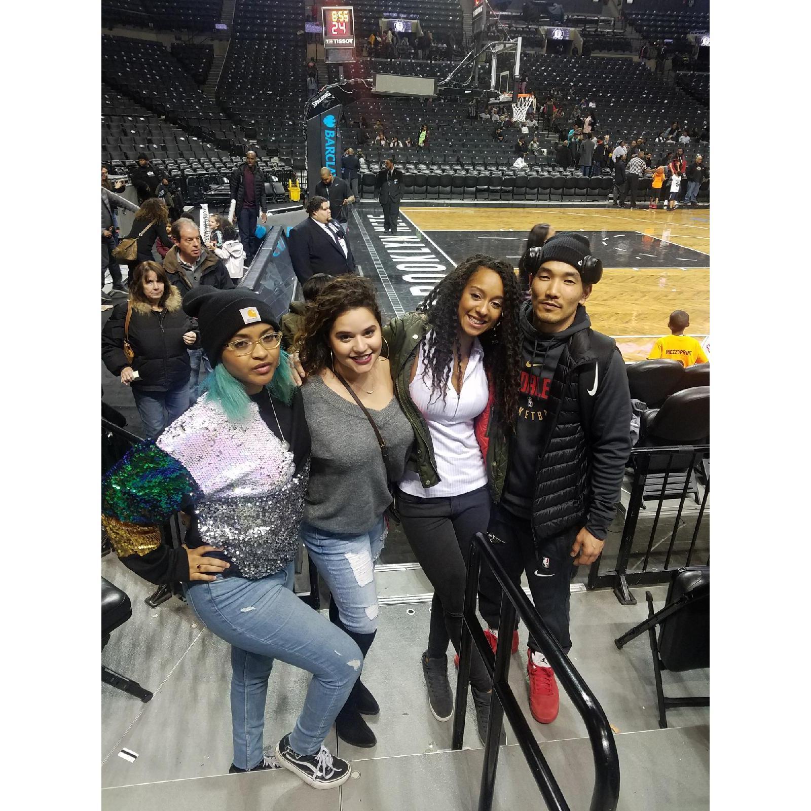 First game during Mike's first NYC visit ever #butterflies