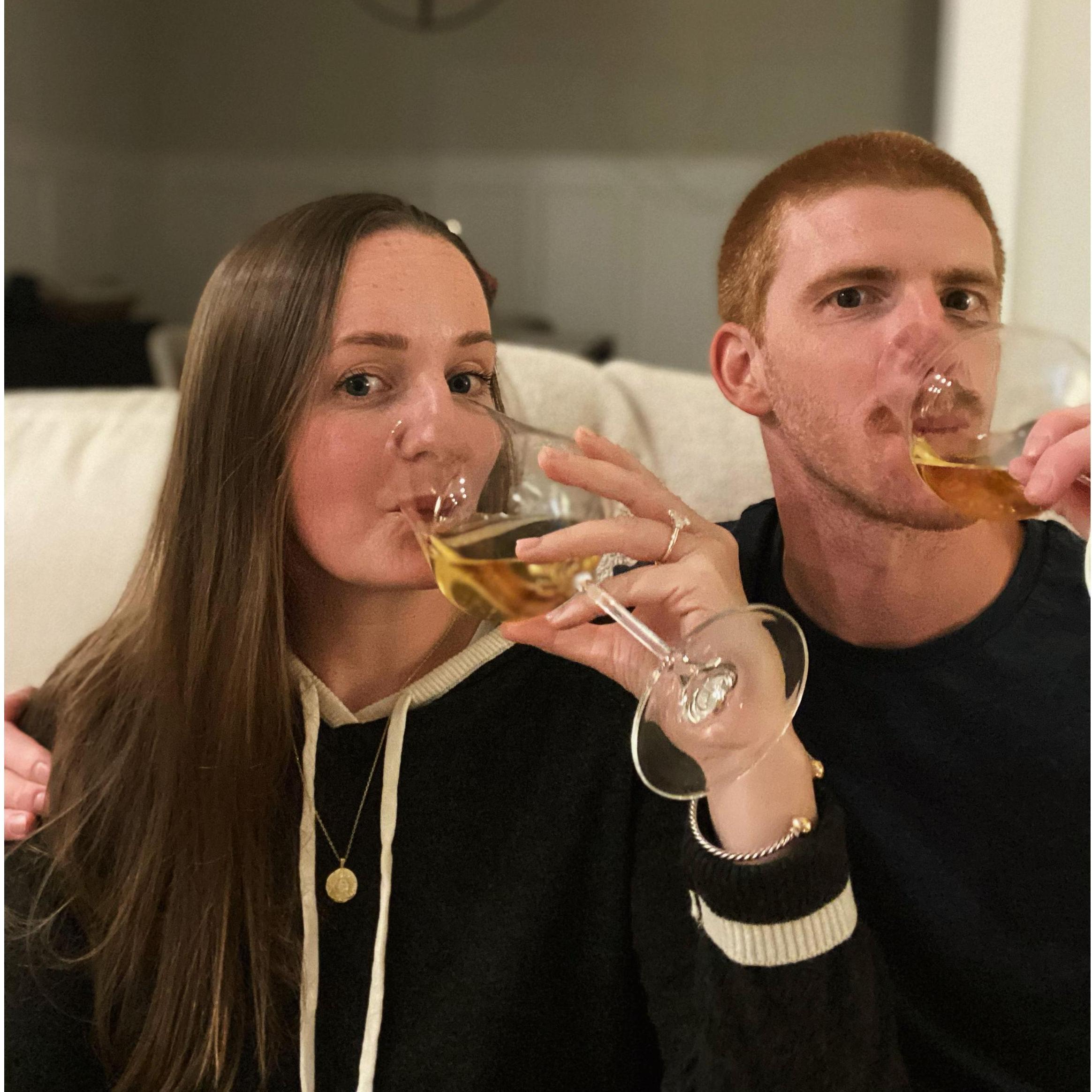 6 months until the wedding, cheers!