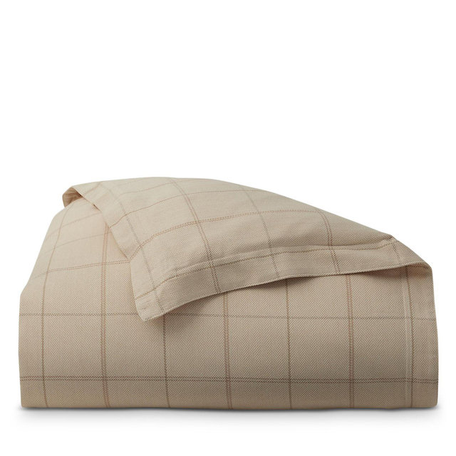 Ralph Lauren Tyler Windowpane Cotton Comforter, King