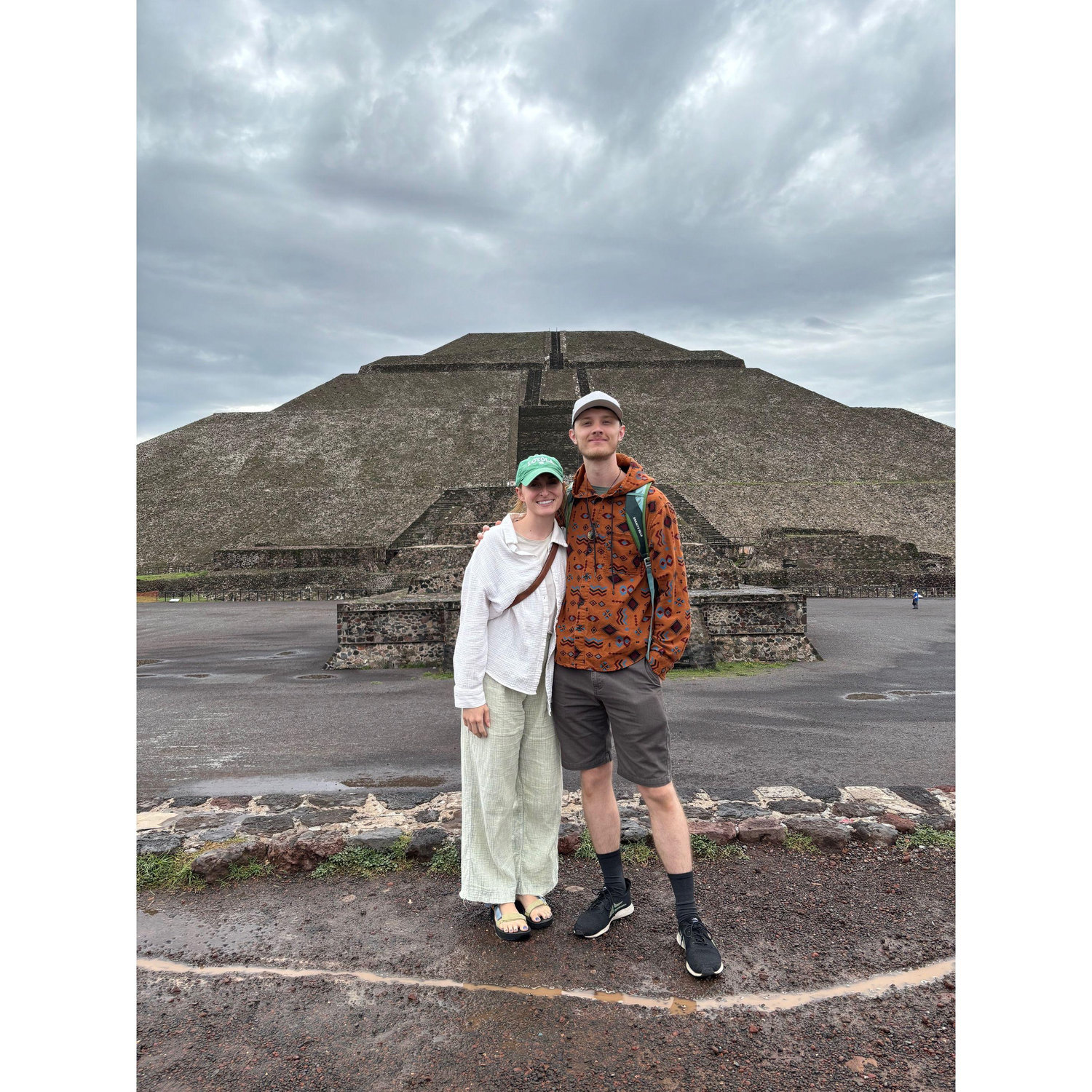 The pyramids at Teotihuacán in Mexico (2024).