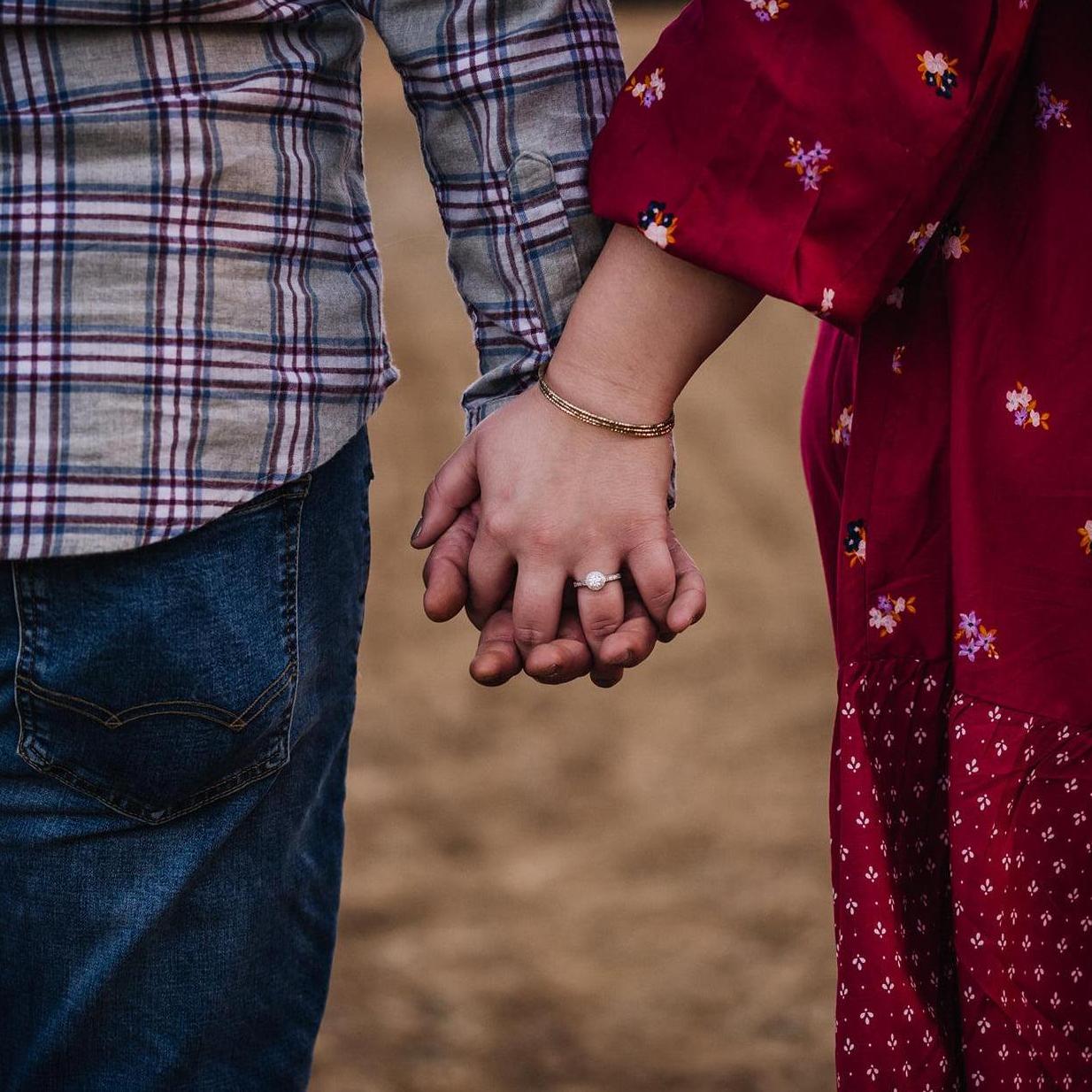 Your hand fits perfectly in mine.
