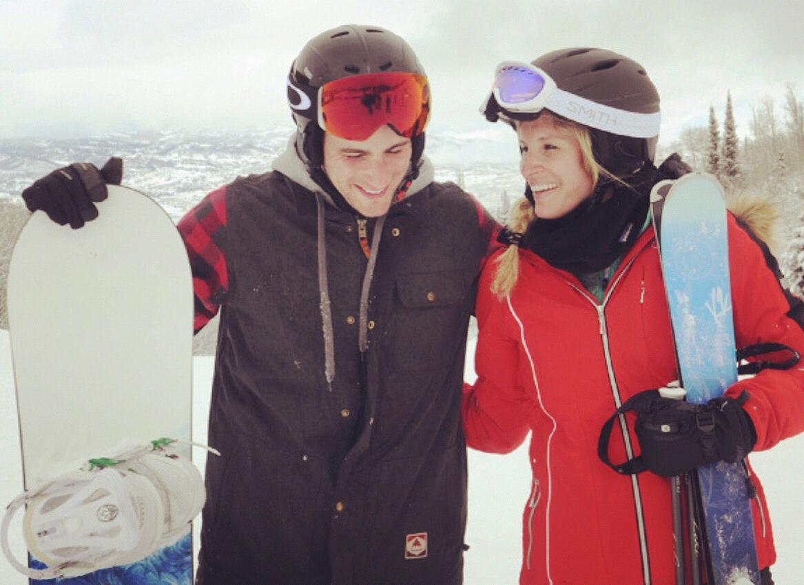 While I appreciate his support on the slopes year after year I still do prefer Apres Ski & the spa - Park City, Utah 2017