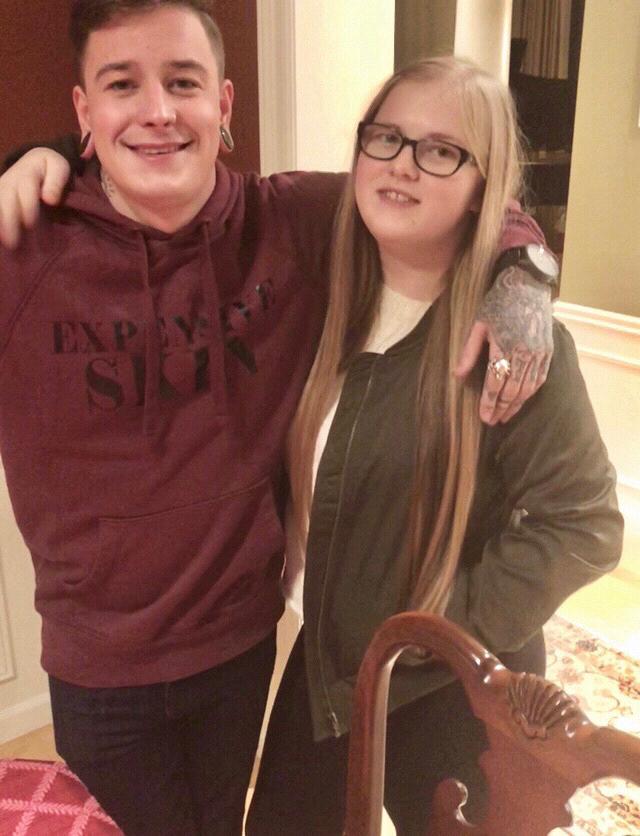Cody and sister Shella