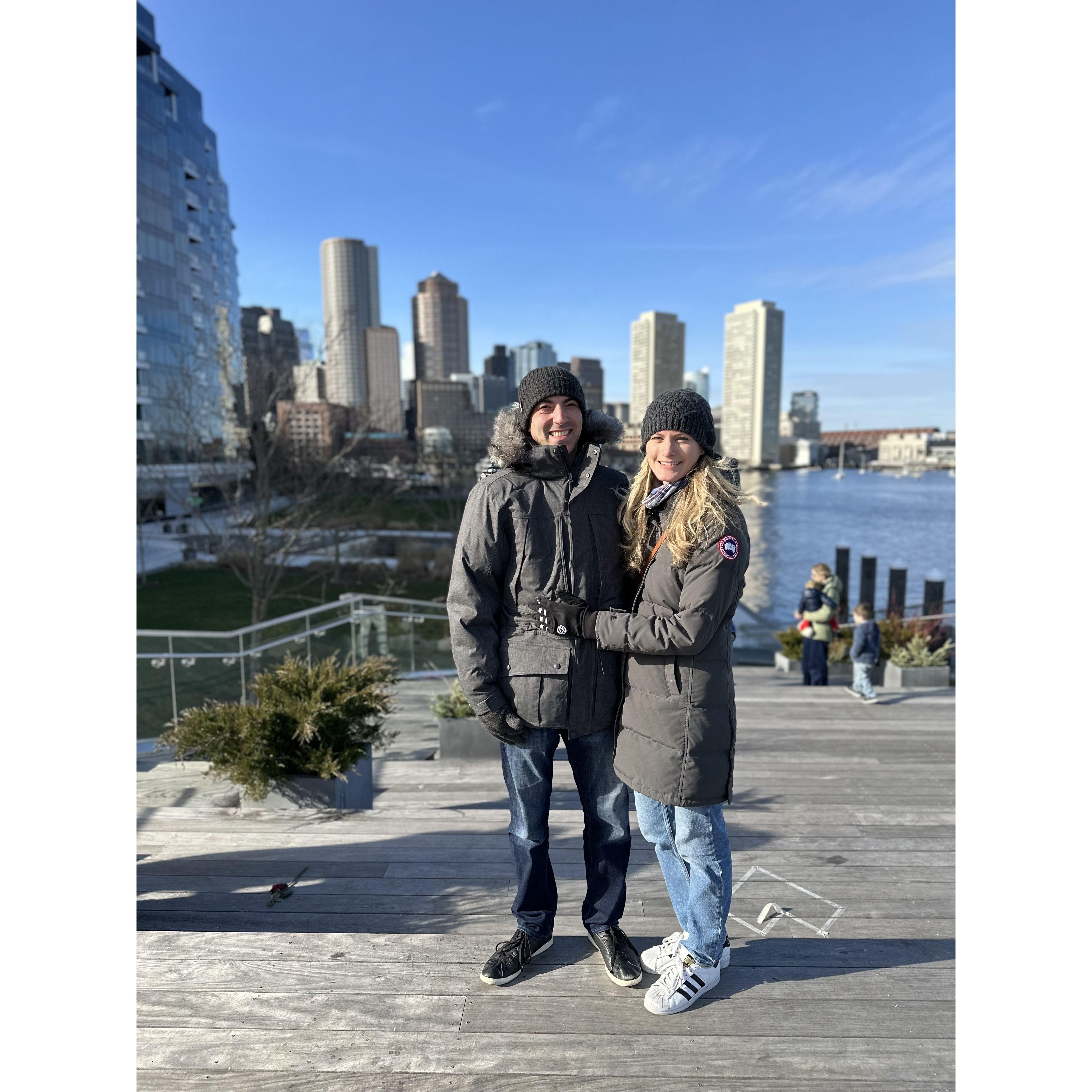 Boston gets a little chilly (Dec 2023)