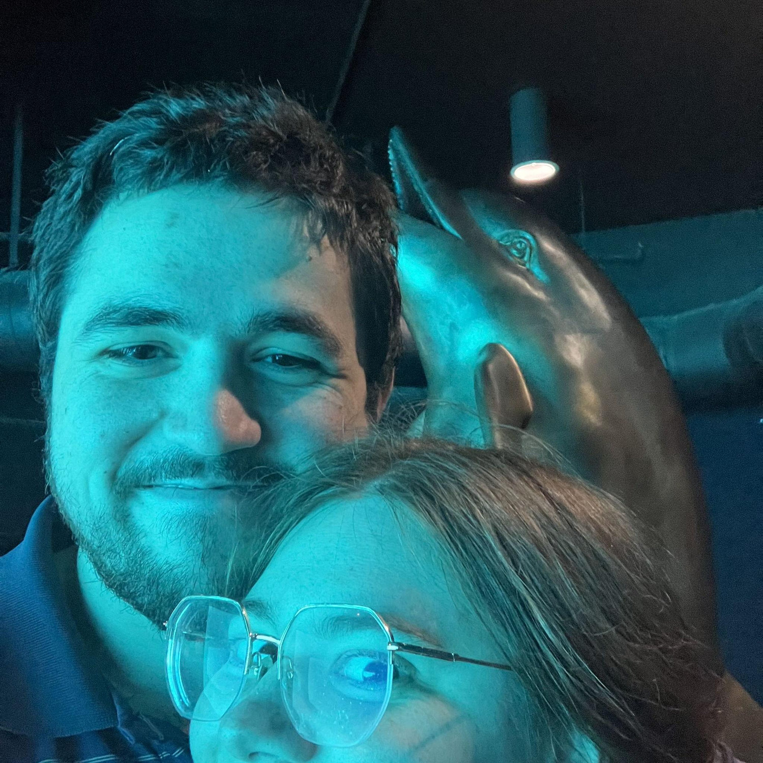We went to the aquarium in Corpus!