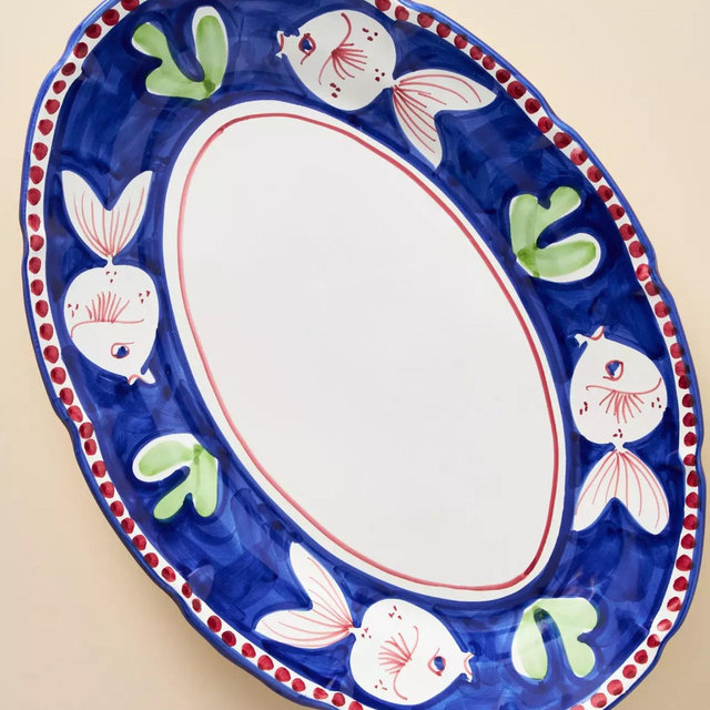 Vietri Campagna Large Oval Platter
