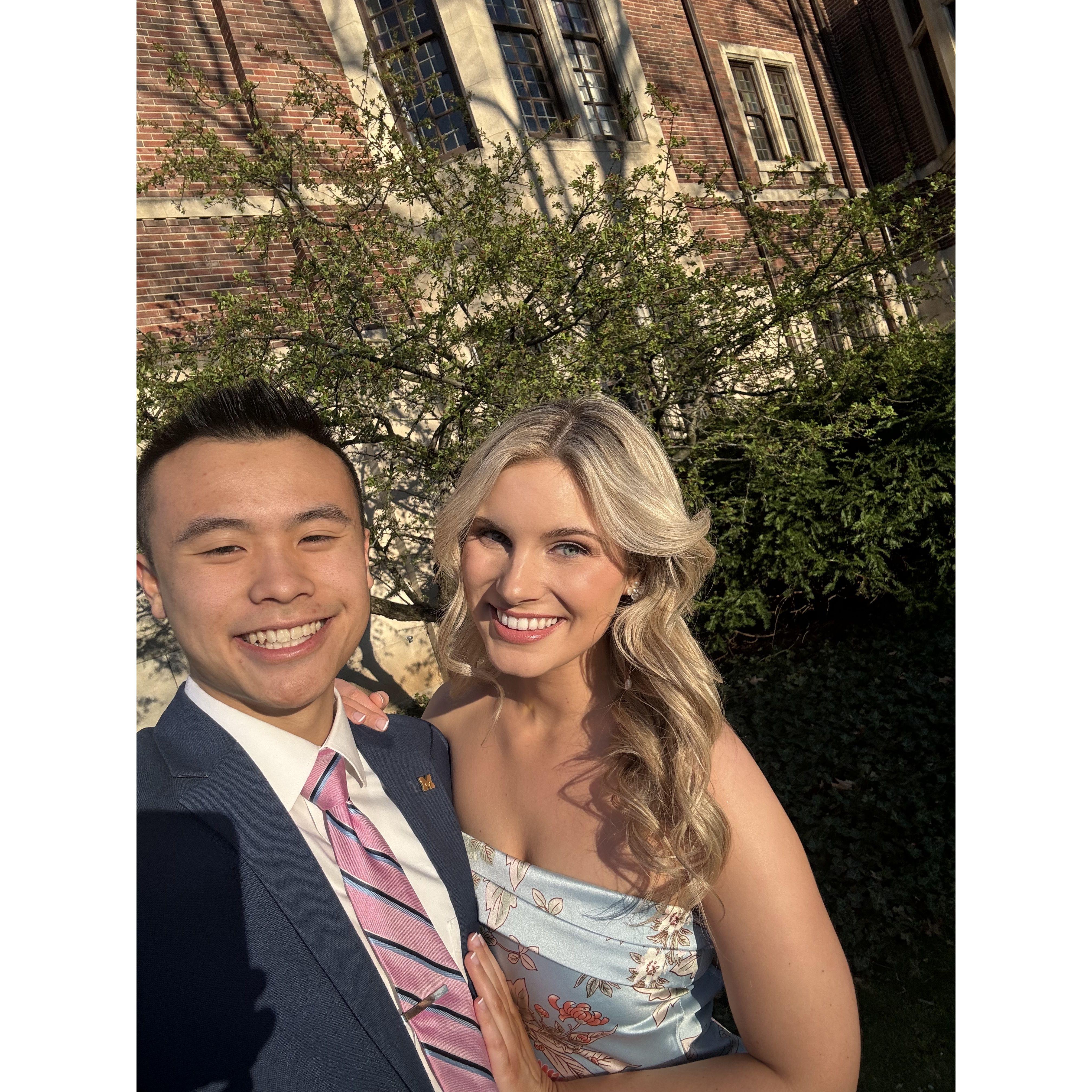 Chris's Grad School Formal, Spring 2024