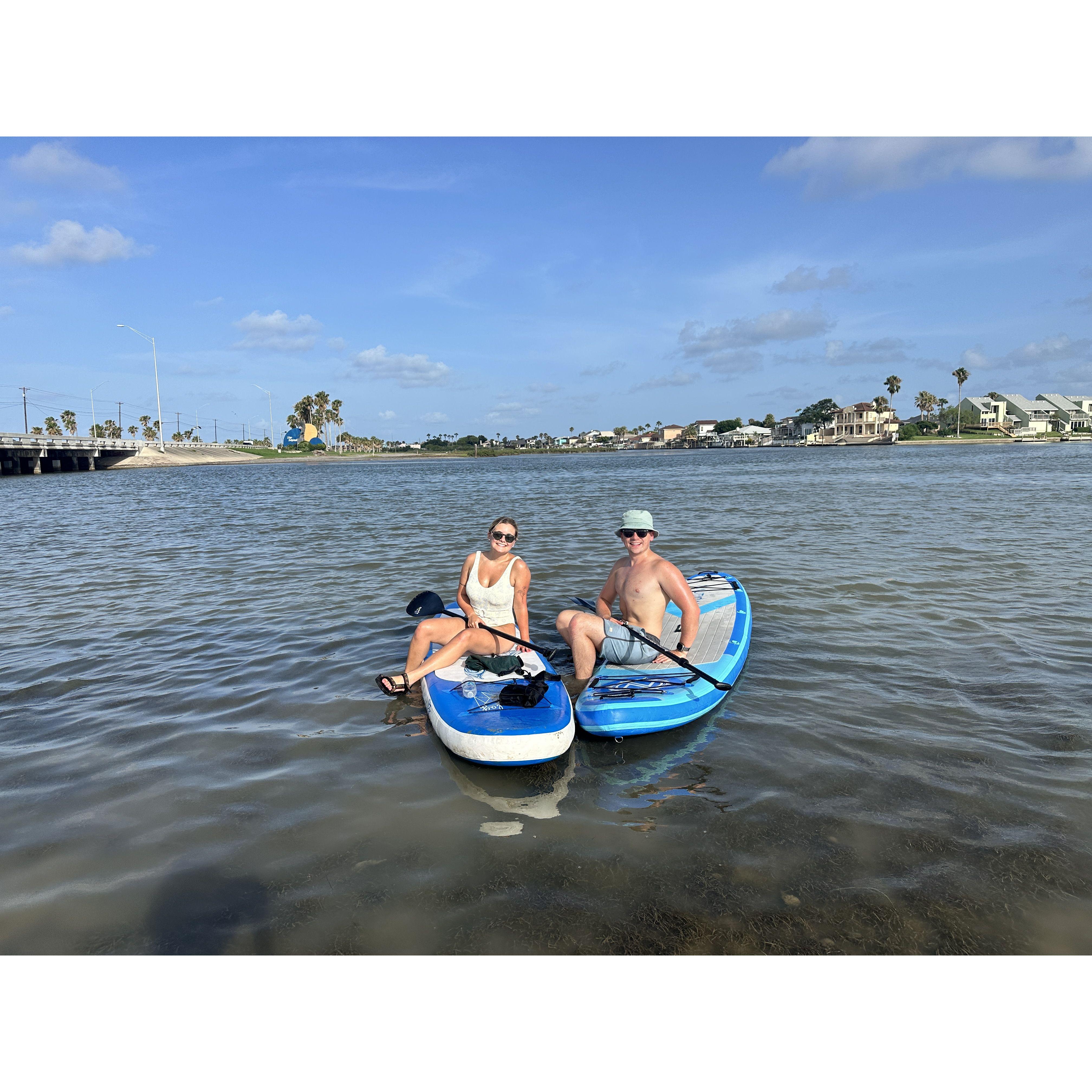 Taking our love of paddling to the Corpus Christi Bays!