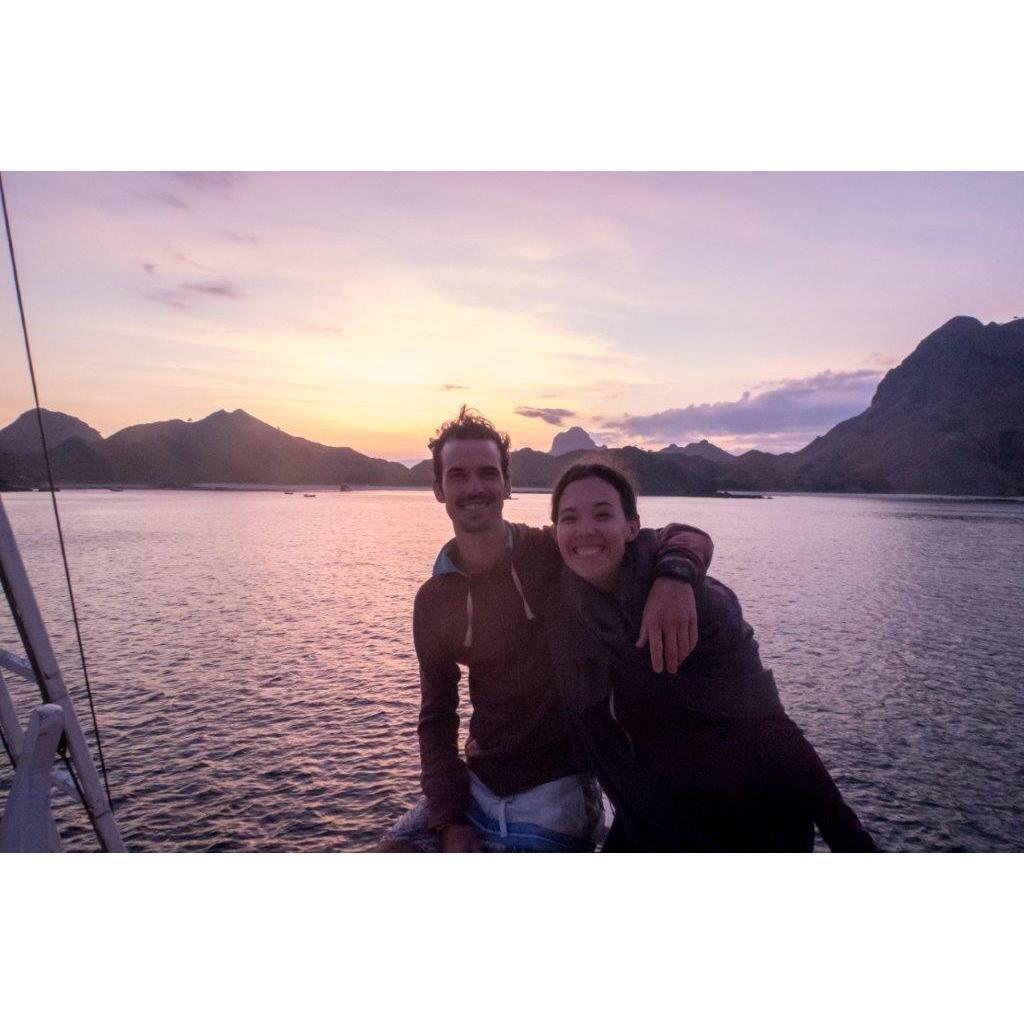 Somewhere off the coast of Padang Island, Indonesia
