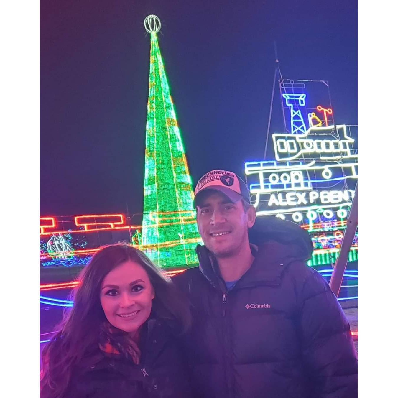Duluth, December 2021 - where Ashley first said, "I love you"
