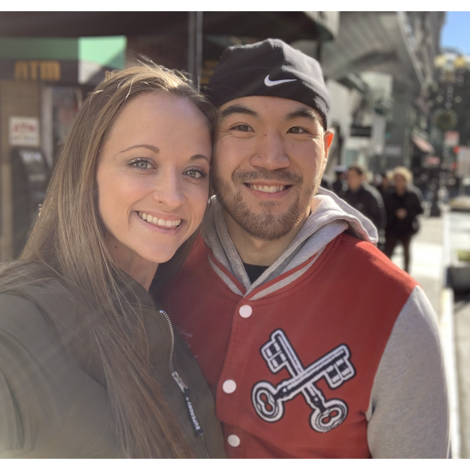 Our first time in Chinatown in San Francisco together!