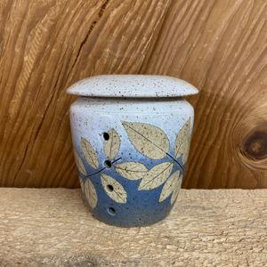 Wizard of Clay - Bristoleaf Garlic Keeper Jar