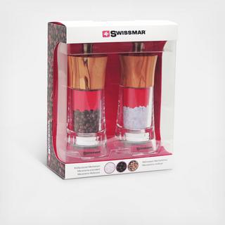 Torre Classic Salt & Pepper 2-Piece Mill Set