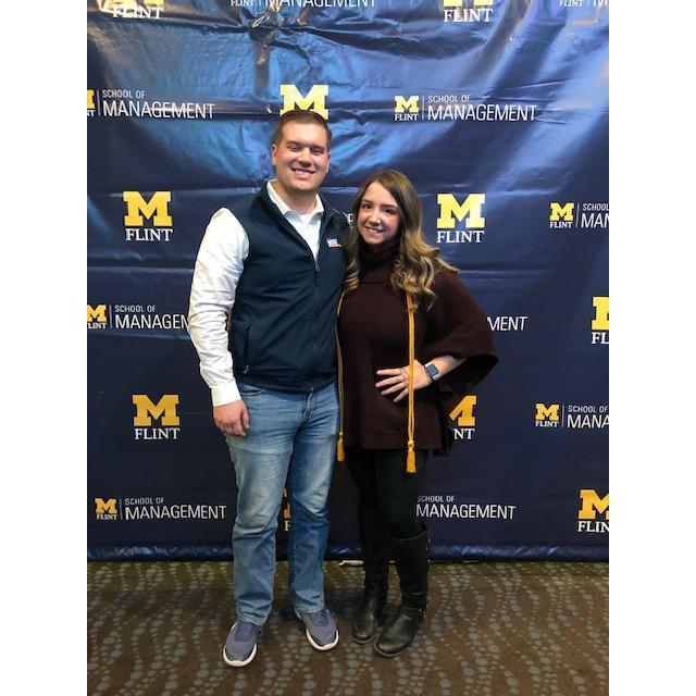 My UM Flint Honor's Night for the School of Management, December 2019