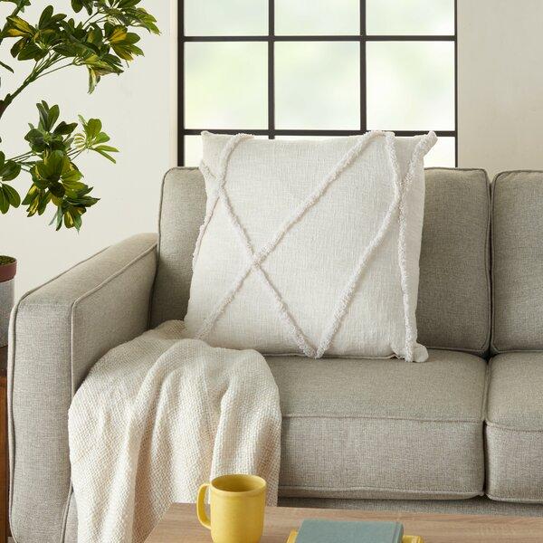 Remi Abstract Cotton Throw Pillow