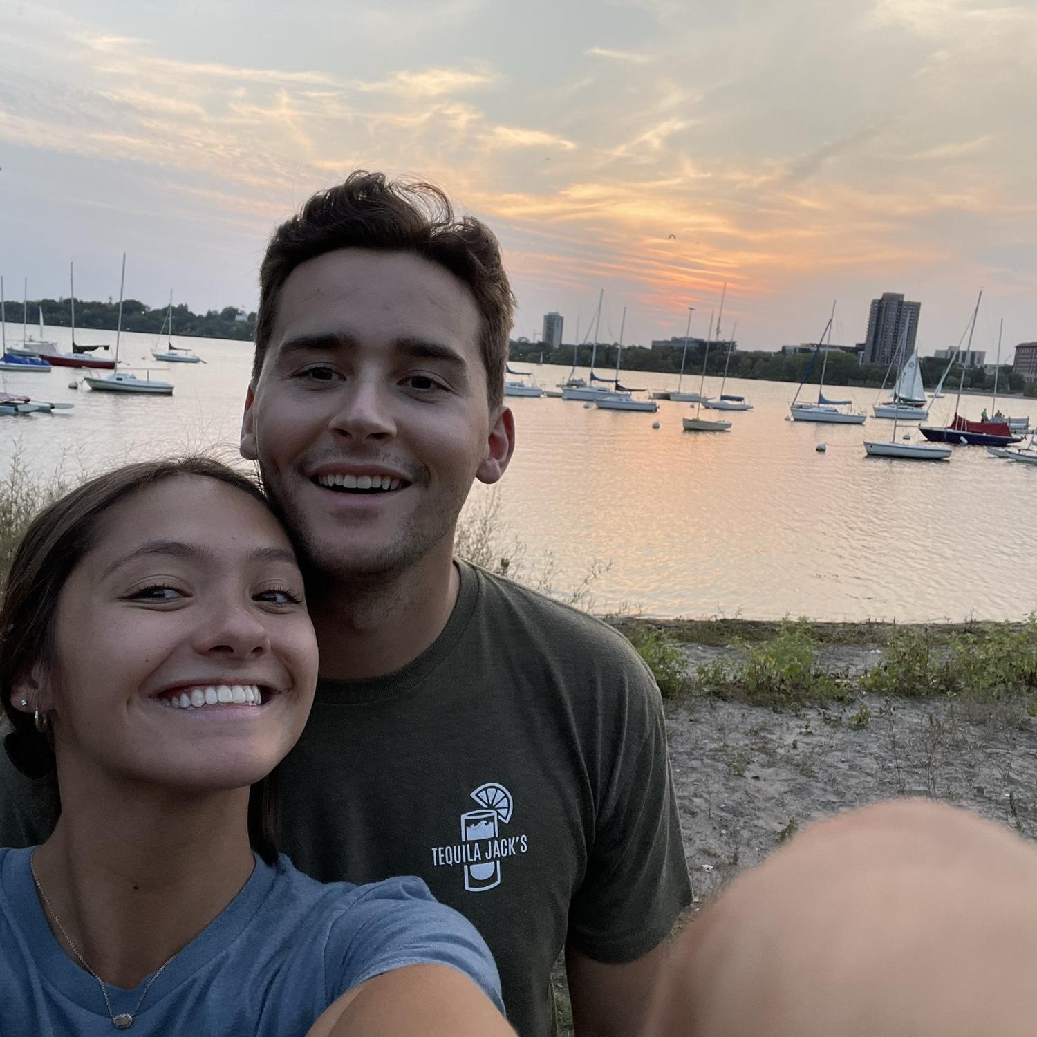 Whether it is going for a walk, trying new restaurants, or activities, our favorite place to be is together!