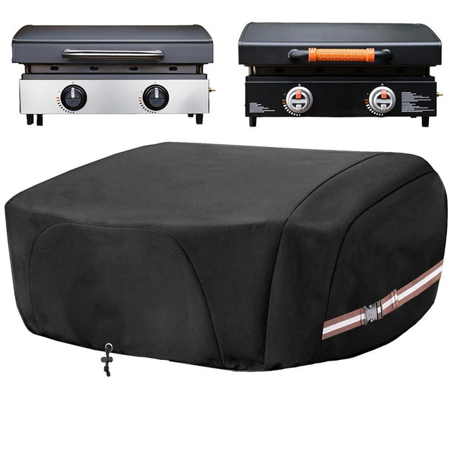 WICKTICK Griddle Cover for Blackstone 22 inch Tabletop Griddle with Hood, Full Coverage Propane Fuel Cylinder, Waterproof 600D Heavy Duty Grill Covers Outdoor BBQ Grilling Accessories