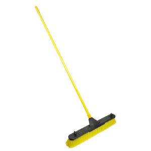 Quickie BULLDOZER 24-in Poly Fiber Push Broom