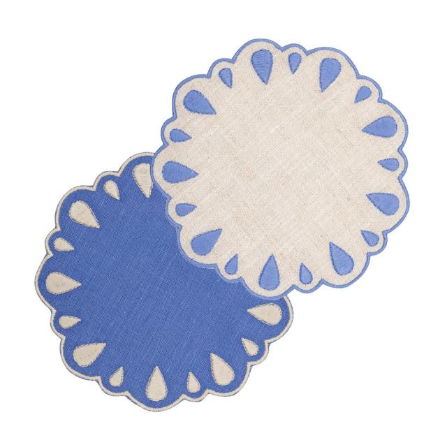 Lagrimas Blue Coaster, Set of 4