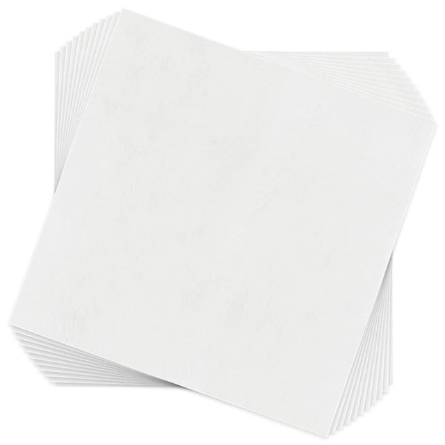 BENECREAT 50 Sheets Blotting Paper for Flower Press, 10.43x10.43Inch Highly Absorbent and Reusable Blotter Paper for Flowers Press Herbarium Craft