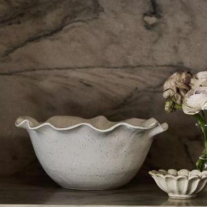 Wynn Portuguese Glazed Terracotta Serve Bowl