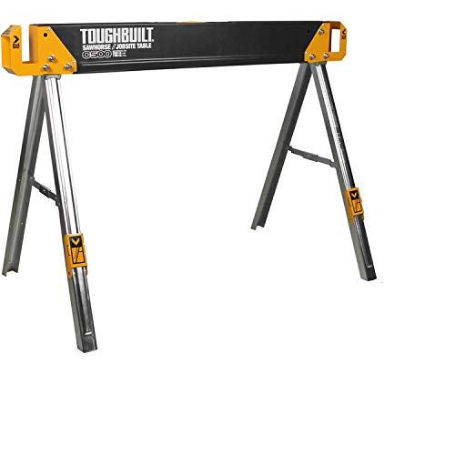 Toughbuilt TB-C500 Sawhorse with 2x4 Support Arms 1100 LB Capacity