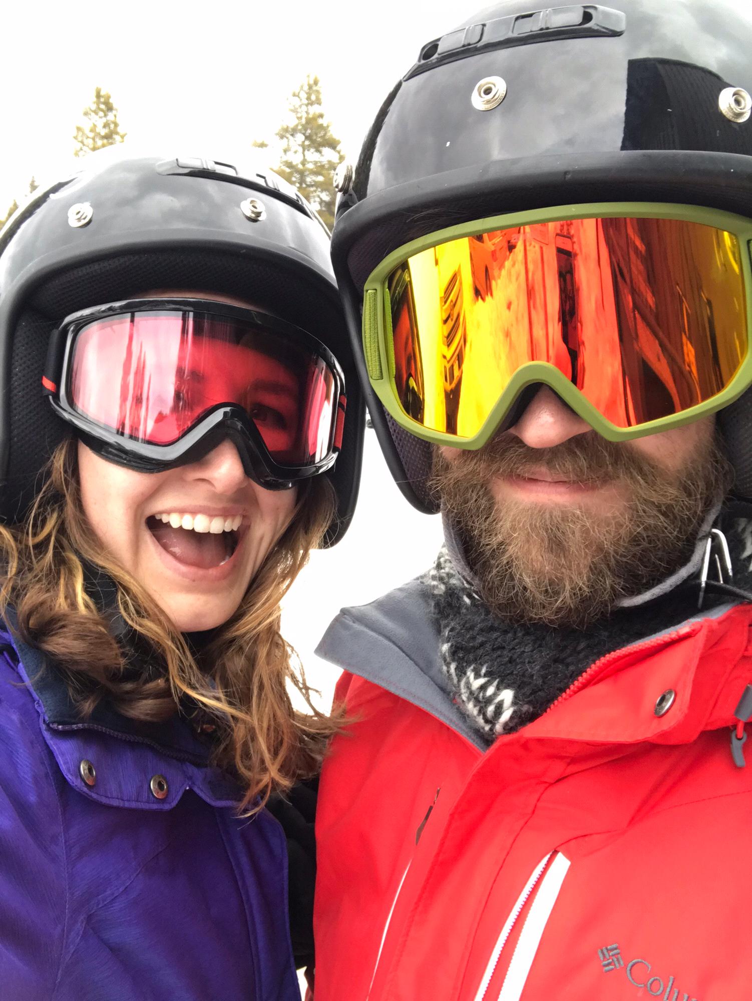 Snowmobiling adventures in CO!