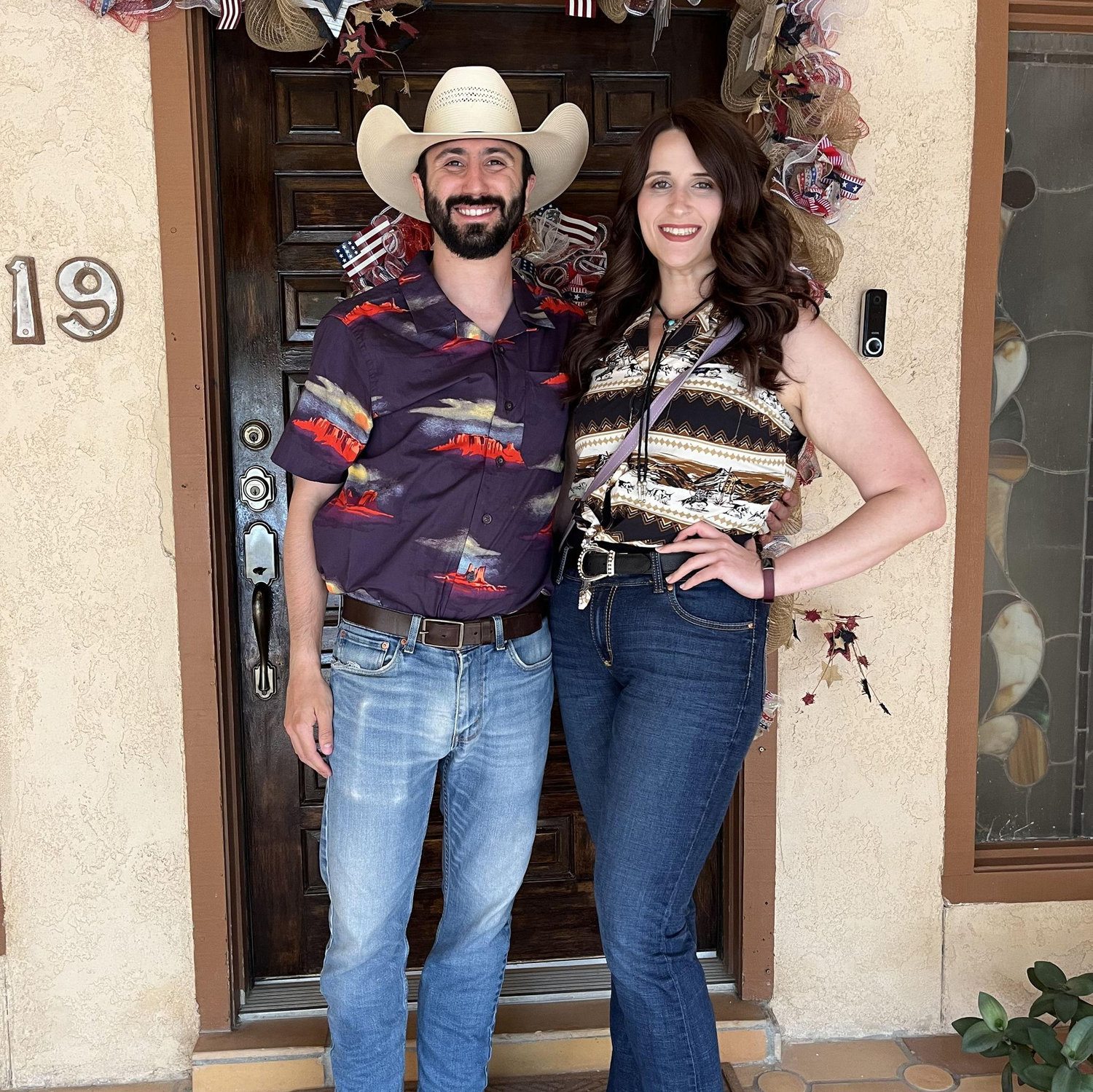 A cowboy on his way to his 2nd rodeo!