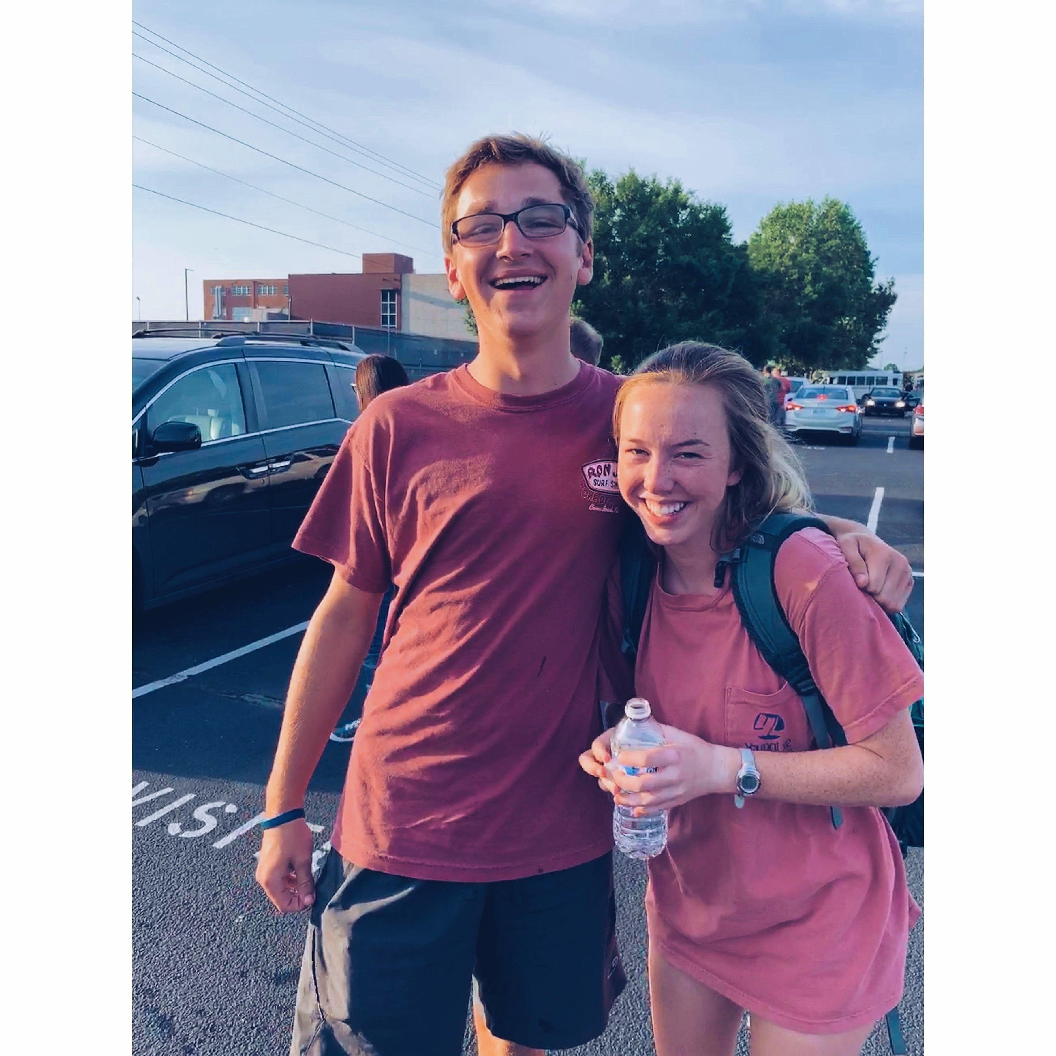 Returning home from our senior class trip to Florida! 
May 2019