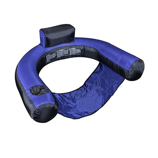 Swimline Fabric Covered U-Seat Pool Inflatable