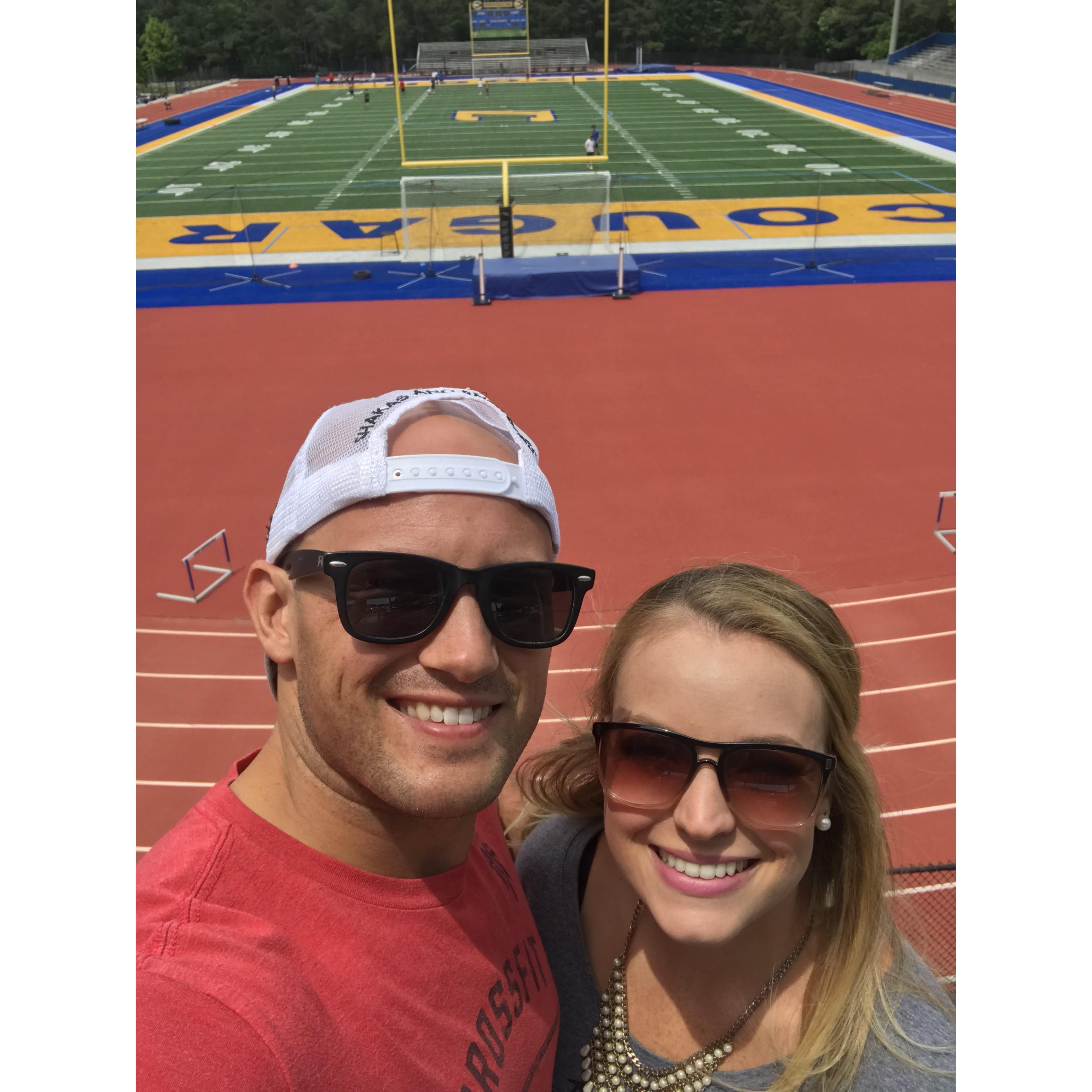 Visiting Chattahoochee High School