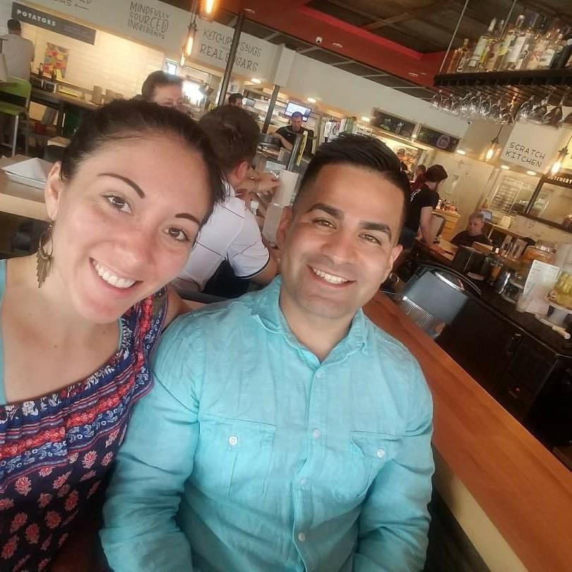 Hopdoddy's! Our first lunch date after going facebook official as boyfriend-girlfriend
