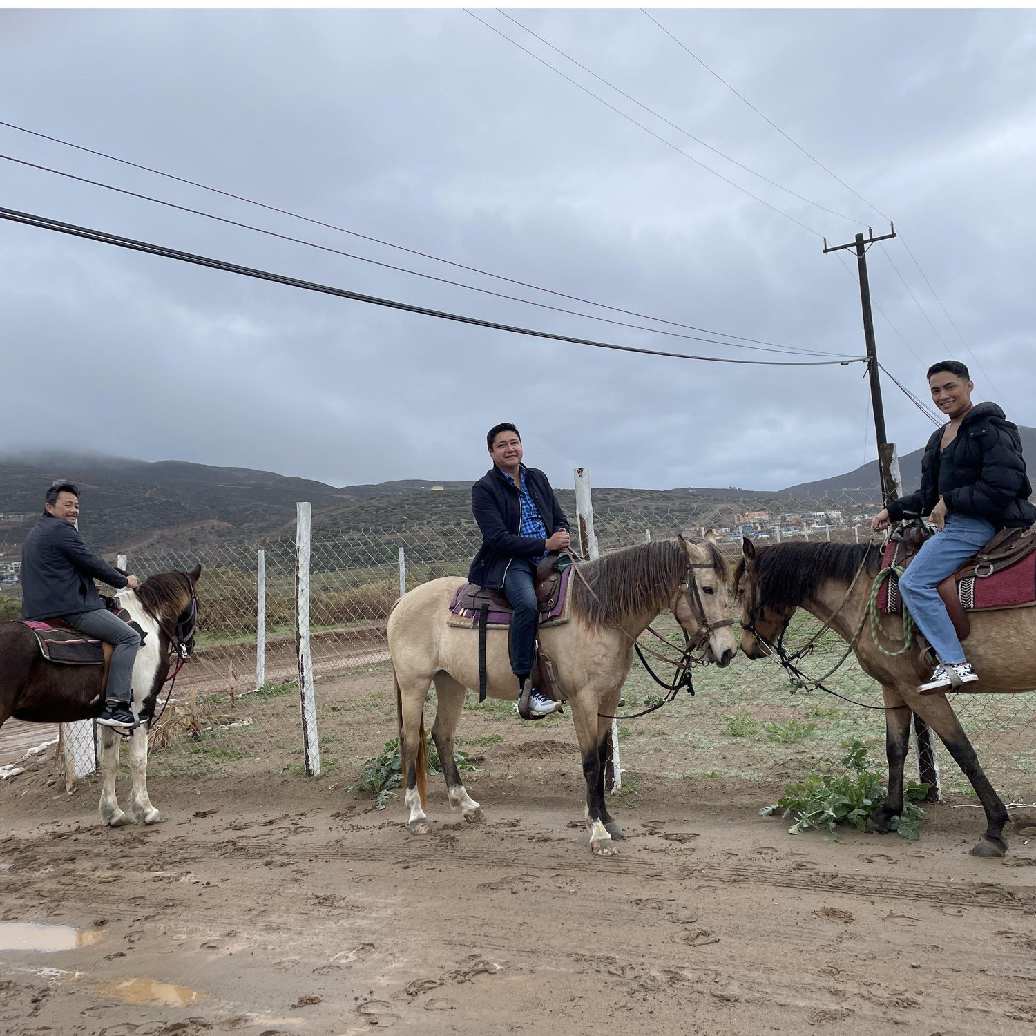 Horseback excursion in Ensenada during a Carnival layover