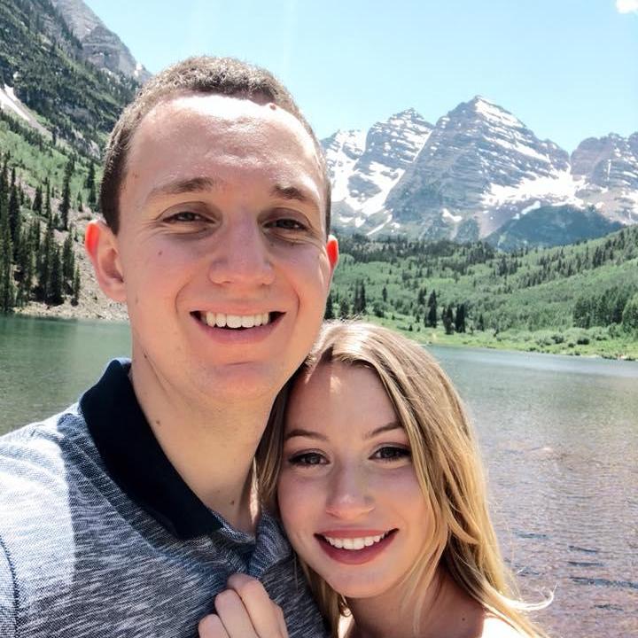 After Ryan proposed at the Maroon Bells