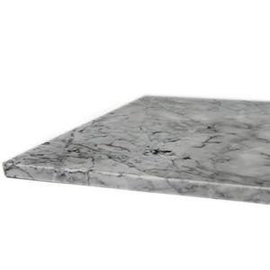 Premium Non-Stick Marble Pastry Cutting Board Slab 15 3/4" X 11 3/4” with No-Slip Rubber Feet.