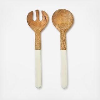 Huck Salad Server Set, Set of 2