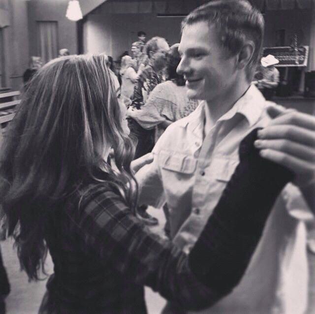 2015: In the first couple months of dating, Anna and Ryan were able to go to quite a few barn dances together- being lifelong dancing partners sounds like a wonderful idea. (See Anna’s broken arm?)
