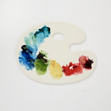 Fishs Eddy Cheese Tray, Artist Palette