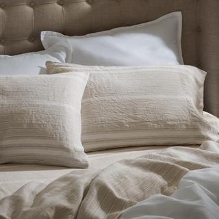 Linen Stripe Pillowcase, Set of 2