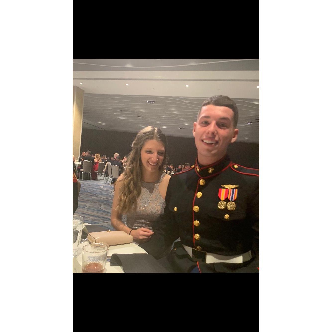 Right after we said "I love you" to each other for the first time