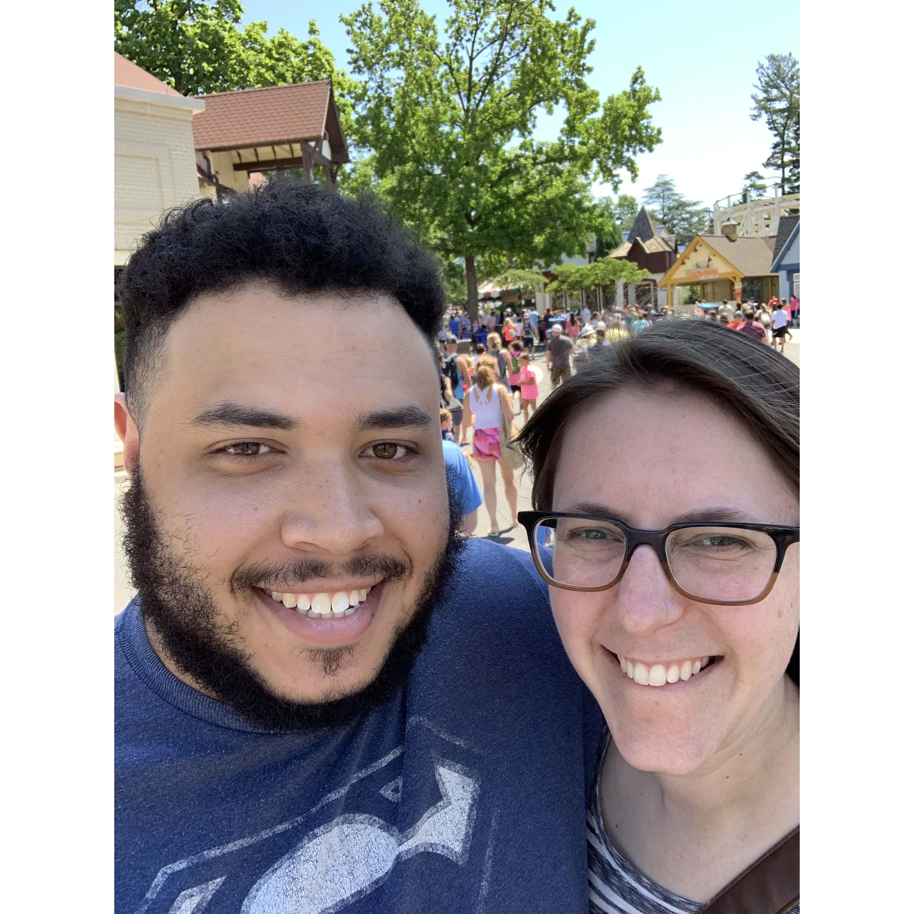 4th anniversary at Hersheypark, 2021