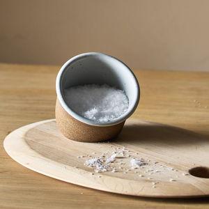 Sawyer Ceramics Salt Cellar, Handmade, Stoneware