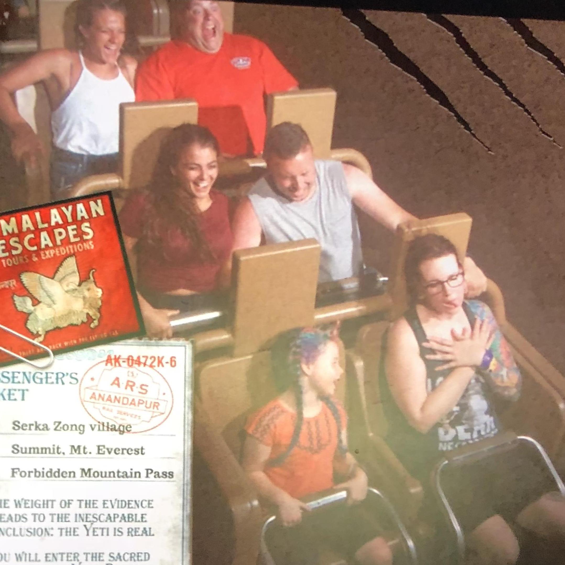 He is clearly not a thrill seeker!