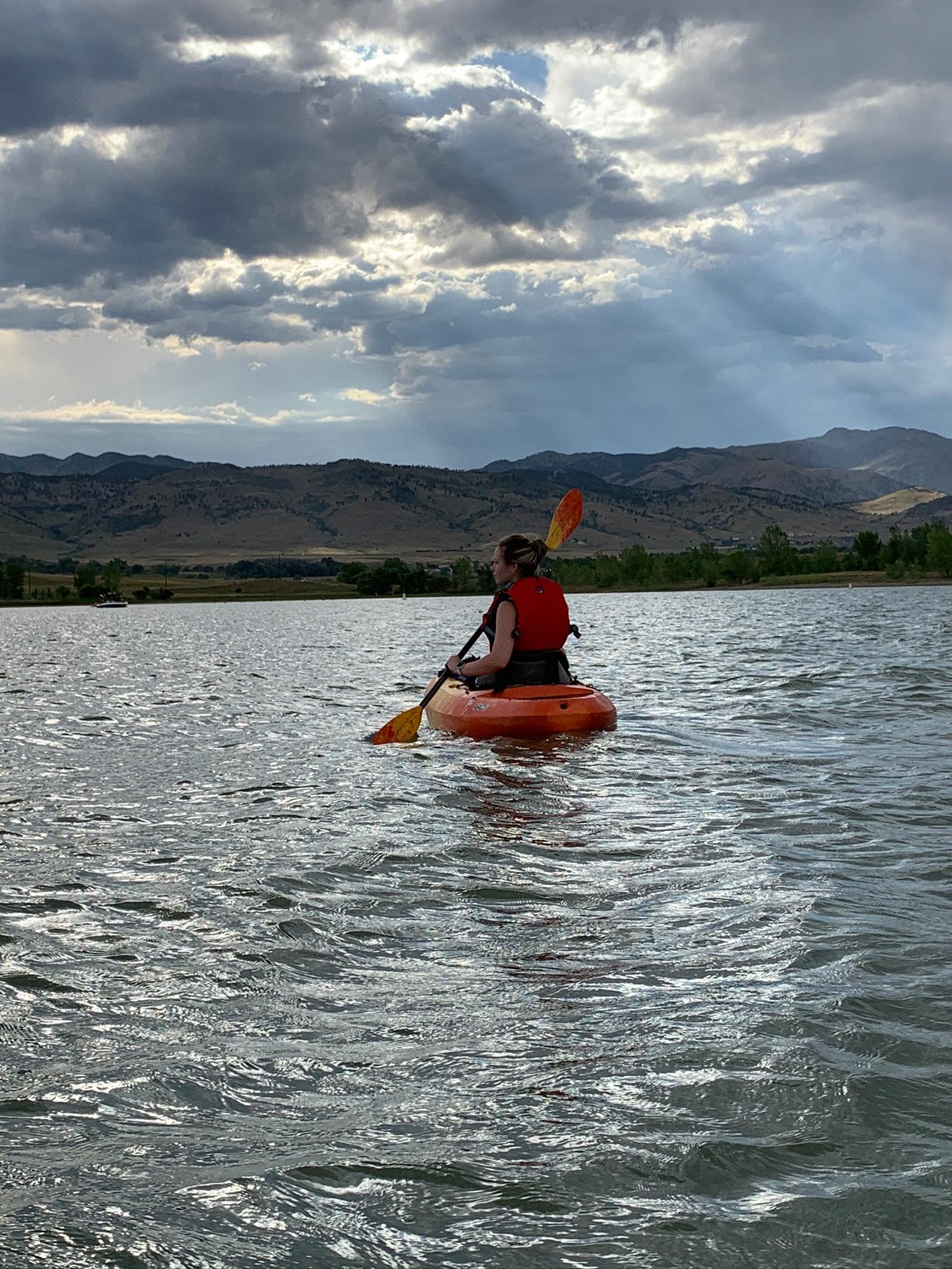 Kayaking for my Birthday in Boulder, Colorado!