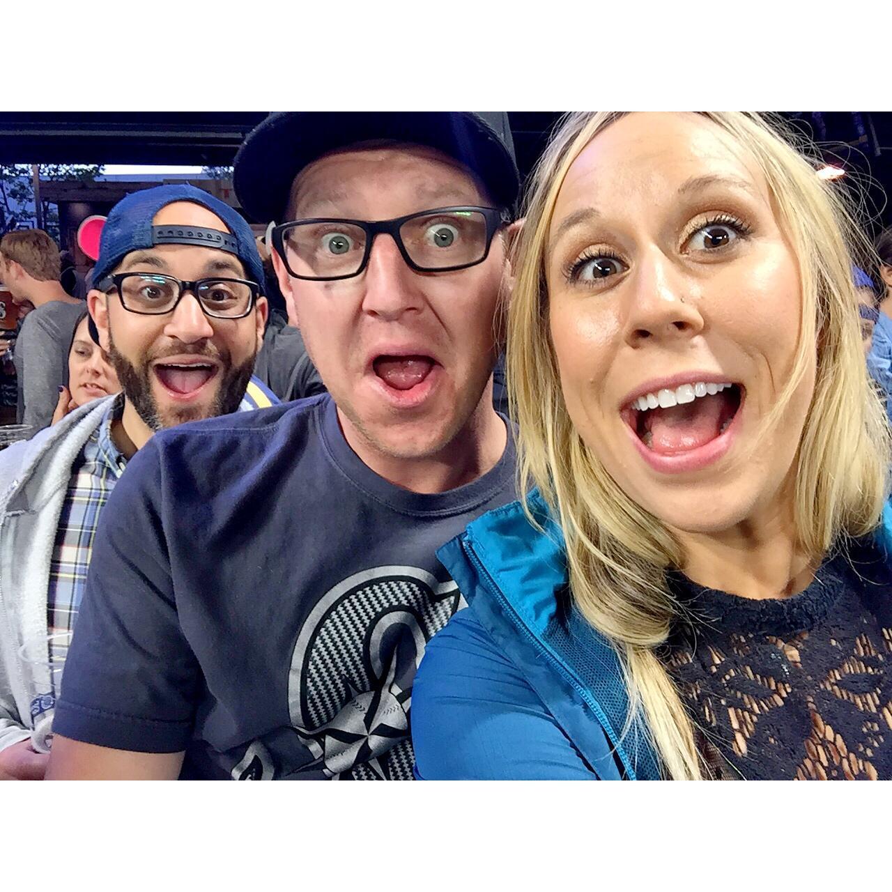Irene's 30th Birthday celebration, June 9th, 2016, at the Mariner's game in Seattle, WA.