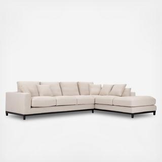 Kellan Sectional Sofa with Right-Facing Chaise