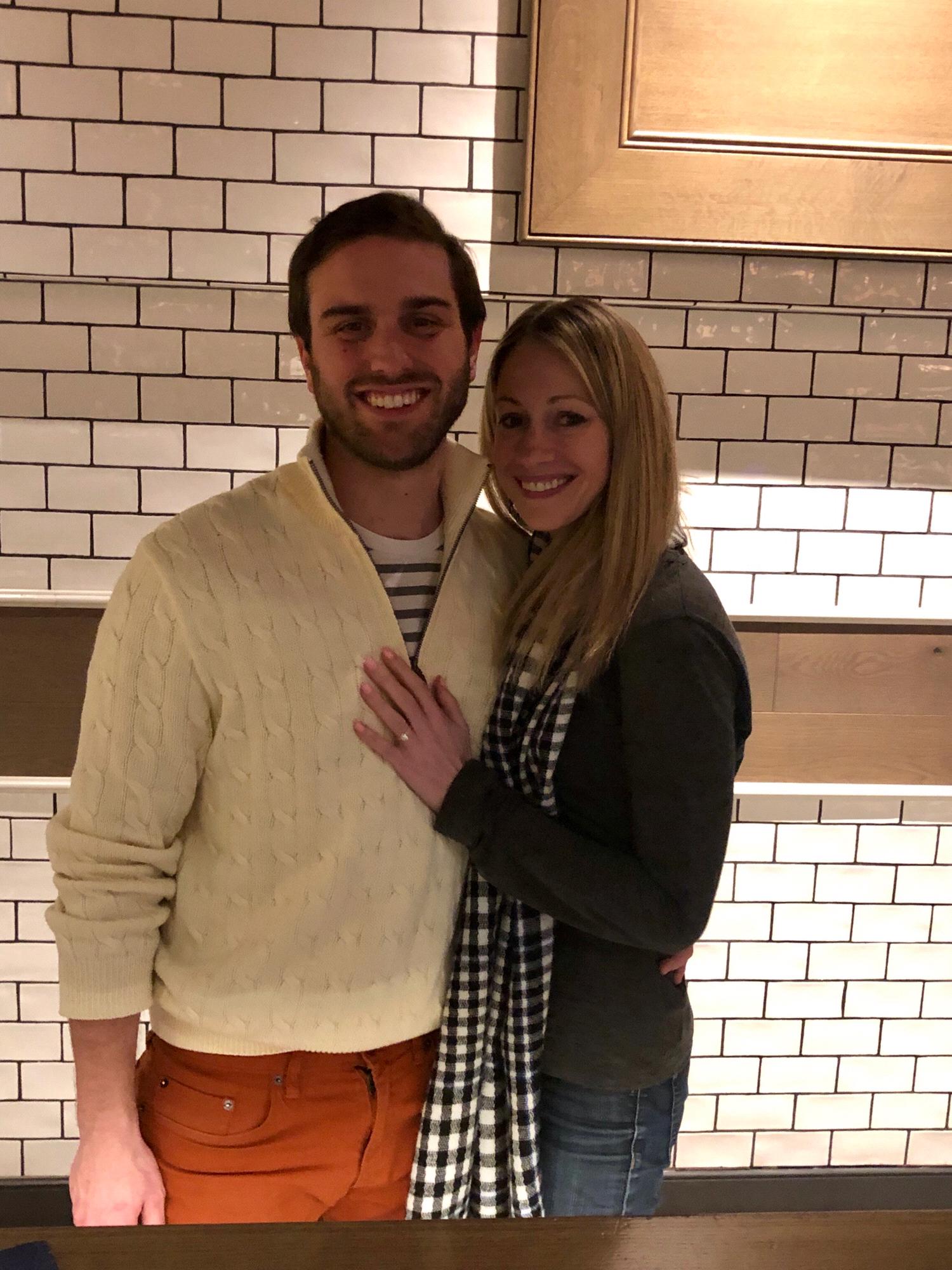 We're engaged!