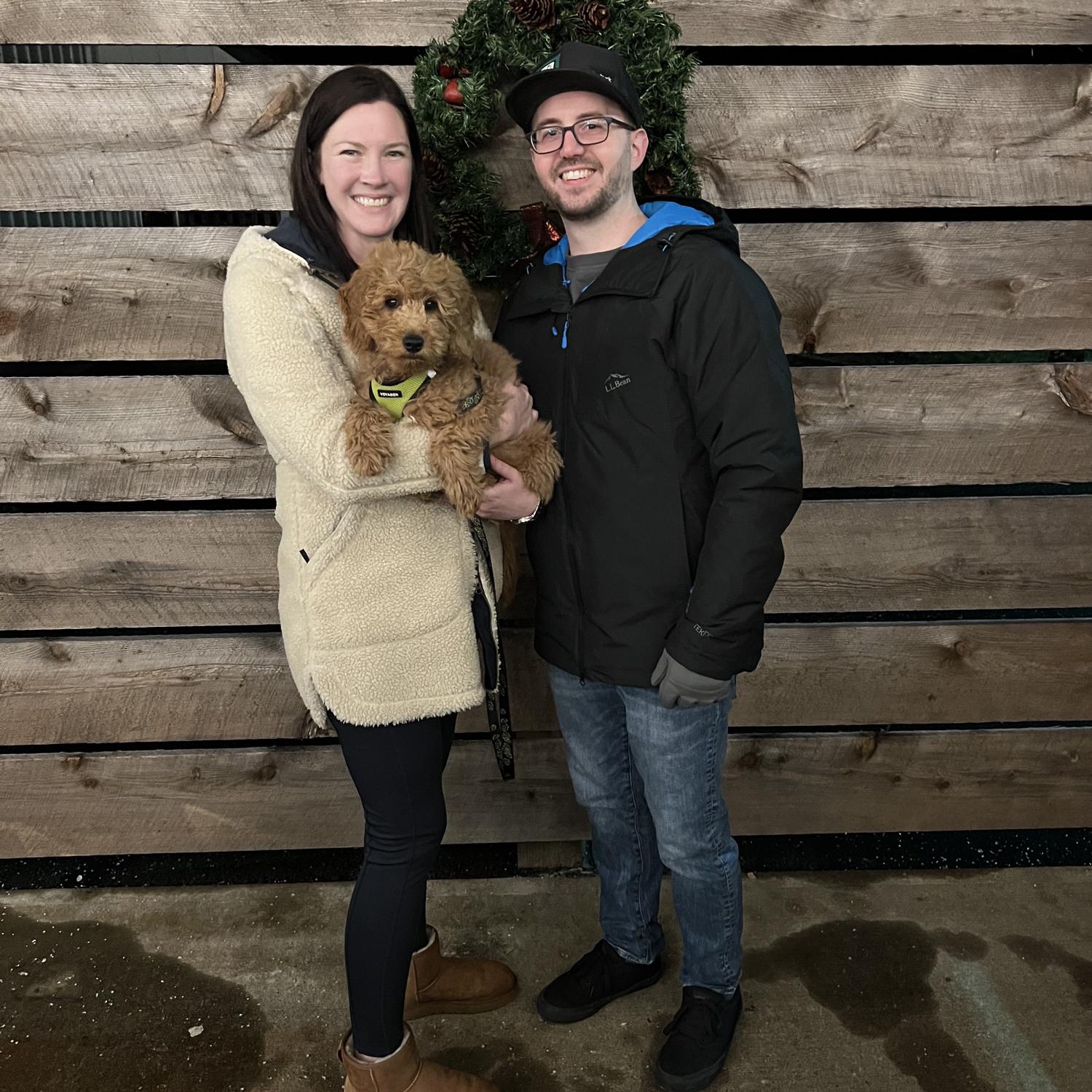 First brewery outing with Reese, during one of our mug club events at Antimony!